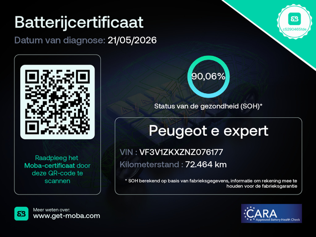 Peugeot e-Expert PREMIUM 75 kWh | SOH 91% | LANG | CARPLAY | CRUISE | AIRCO | APK 02-2027!! 53040687-12.jpg | Autobedrijf Wil van der Tol